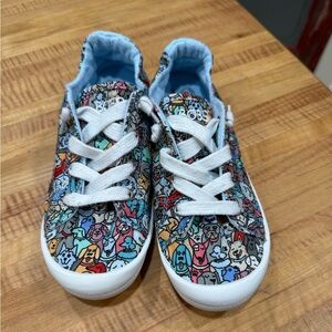 Bob’s Women’s Multicolor Dog Pattern Sneakers